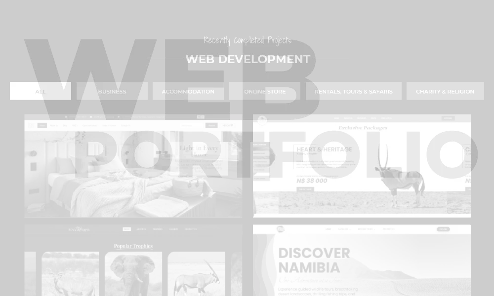 Web Portfolio Feature - RB Media